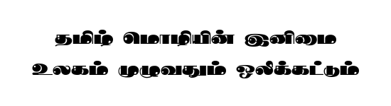 TAM-Tamil160